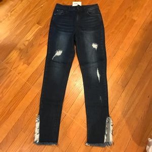 Missguided Denim high waisted jeans